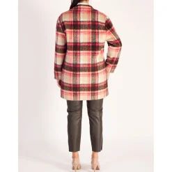 Best Check Pattern Coat Women Coats & Jackets