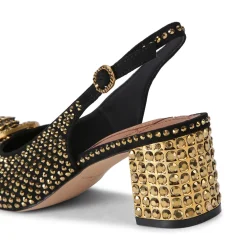 Hot Chelsea Slingback Block Heels Women Heels