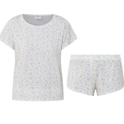 Cherry T-Shirt & Shorts Pyjama Set Women Sleepwear