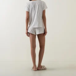 Cherry T-Shirt & Shorts Pyjama Set Women Sleepwear