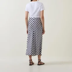 Best Chevron Stripe Skirt Women Skirts