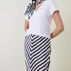 Best Chevron Stripe Skirt Women Skirts