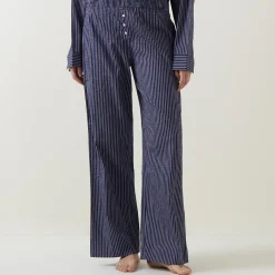 Chicory Striped Pyjama Bottoms Women Sleepwear