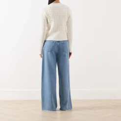 New Chin Textured Cardigan Women Sweaters & Cardigans