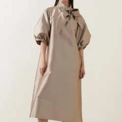 Sale Chloe Bow-Detail Dress Women Dresses|Mother Of The Bride