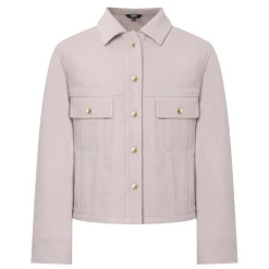 Discount Chloe Double Pocket Overshirt Women Coats & Jackets