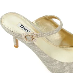 Hot Chronicles Embellished Mules Women Heels