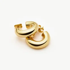 New Chubby Small Hoop Earrings Women Earrings