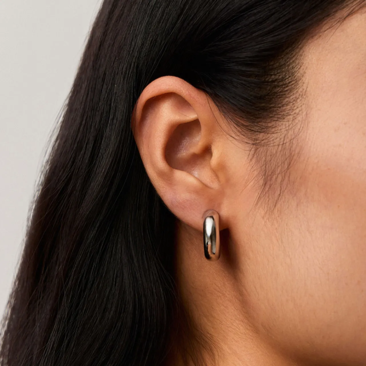 Online Chubby Small Hoop Earrings Women Earrings