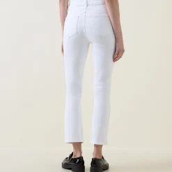 Online Cindy Mid-Rise Cropped Straight Leg Jeans Women Denim