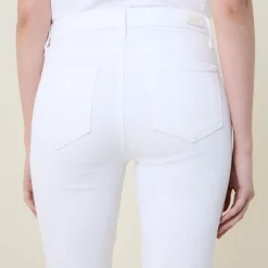 Online Cindy Mid-Rise Cropped Straight Leg Jeans Women Denim