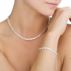 Outlet Circular Necklace & Bracelet Two-Piece Set Women Bracelets|Necklaces