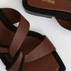 Hot Clara Leather Link-Strap Sandals Women Sandals