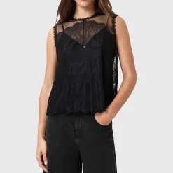 Outlet Clara Sheer Lace Top Women Tops