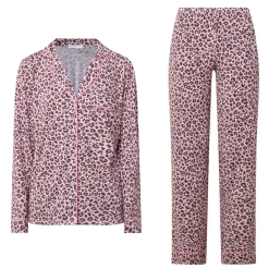 Sale Classic Leopard Pyjama Set Women Sleepwear