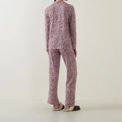Sale Classic Leopard Pyjama Set Women Sleepwear