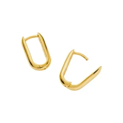 Hot Classic Ovate Hoop Earrings Women Earrings