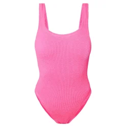 Discount Classic Square Neck Crinkle Swimsuit Women Swimwear & Beachwear