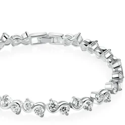 Sale Clear Cubic Zirconia Stone Bracelet Women Bracelets