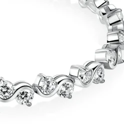 Sale Clear Cubic Zirconia Stone Bracelet Women Bracelets