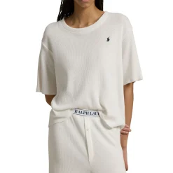 Hot Club Waffle Pony Logo Pyjama Set Women Sleepwear