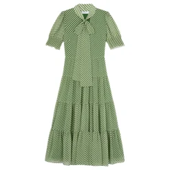 Sale Coco Diagonal Striped Dress Women Dresses