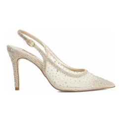 Best Compassionate Embellished Slingback Courts Women Heels
