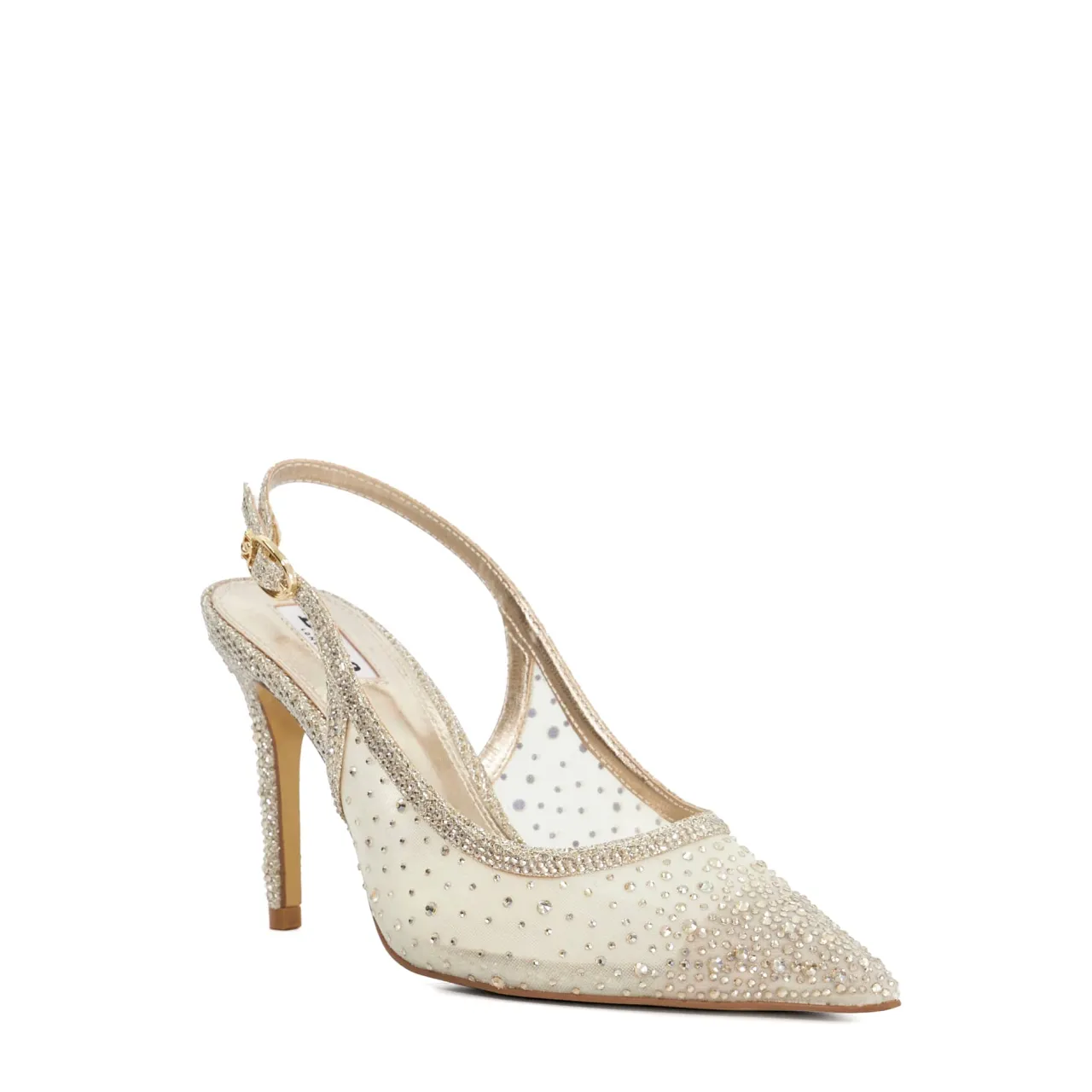 Best Compassionate Embellished Slingback Courts Women Heels