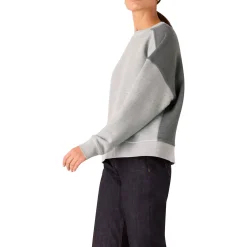 Best Contrast Detail Sweatshirt Women Sweatshirts & Hoodies