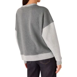 Best Contrast Detail Sweatshirt Women Sweatshirts & Hoodies
