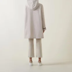Sale Contrast-Trim Parka Jacket Women Coats & Jackets