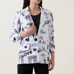 Best Conversational Single-Breasted Blazer Women Coats & Jackets
