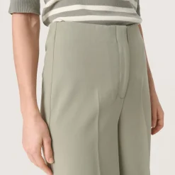 Hot Corinne High-Rise Cropped Wide-Leg Trousers Women Trousers & Shorts