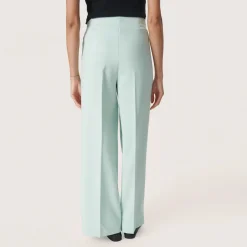 Outlet Corinne High-Rise Wide Legs Trousers Women Trousers & Shorts
