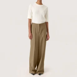 Online Corinne High-Rise Wide-Leg Trousers Women Trousers & Shorts