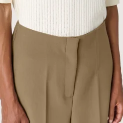 Online Corinne High-Rise Wide-Leg Trousers Women Trousers & Shorts