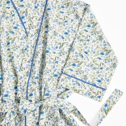 Sale Cornflower Kimono Women Sleepwear
