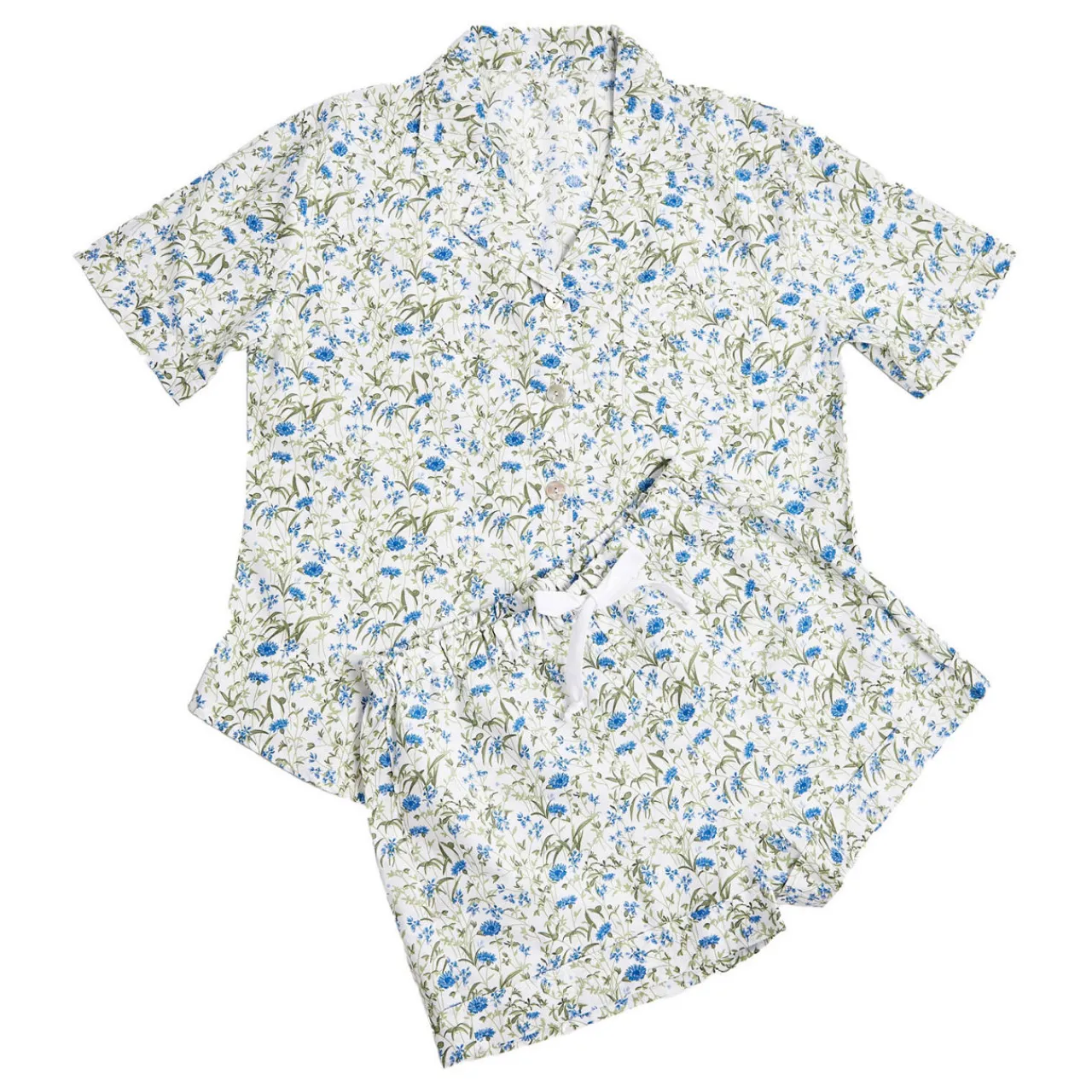 Clearance Cornflower Short Pyjama Set Women Sleepwear