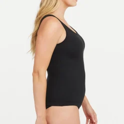 Hot Cotton Control Scoop Neck Tank Top Women Sleepwear