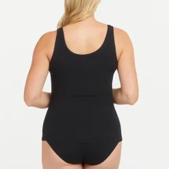 Hot Cotton Control Scoop Neck Tank Top Women Sleepwear