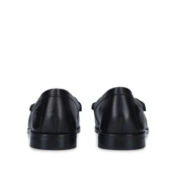 Hot Crackle Penny-Trim Loafers Women Loafers