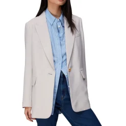 Best Crepe Boyfriend Blazer Women Coats & Jackets