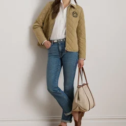 Crest Diamond Quilted Jacket Women Coats & Jackets