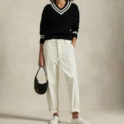 Online Cricket Cable Knit Sweater Women Sweaters & Cardigans