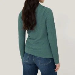 Online Crinkle Draped Top Women Tops
