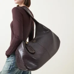 New Croco XXL Hobo Bag Women Shoulder Bags