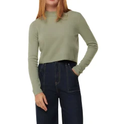 Discount Cropped Knitted Sweater Women Sweaters & Cardigans
