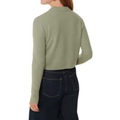 Discount Cropped Knitted Sweater Women Sweaters & Cardigans