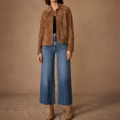 Best Cropped Wide Leg Jeans Women Denim