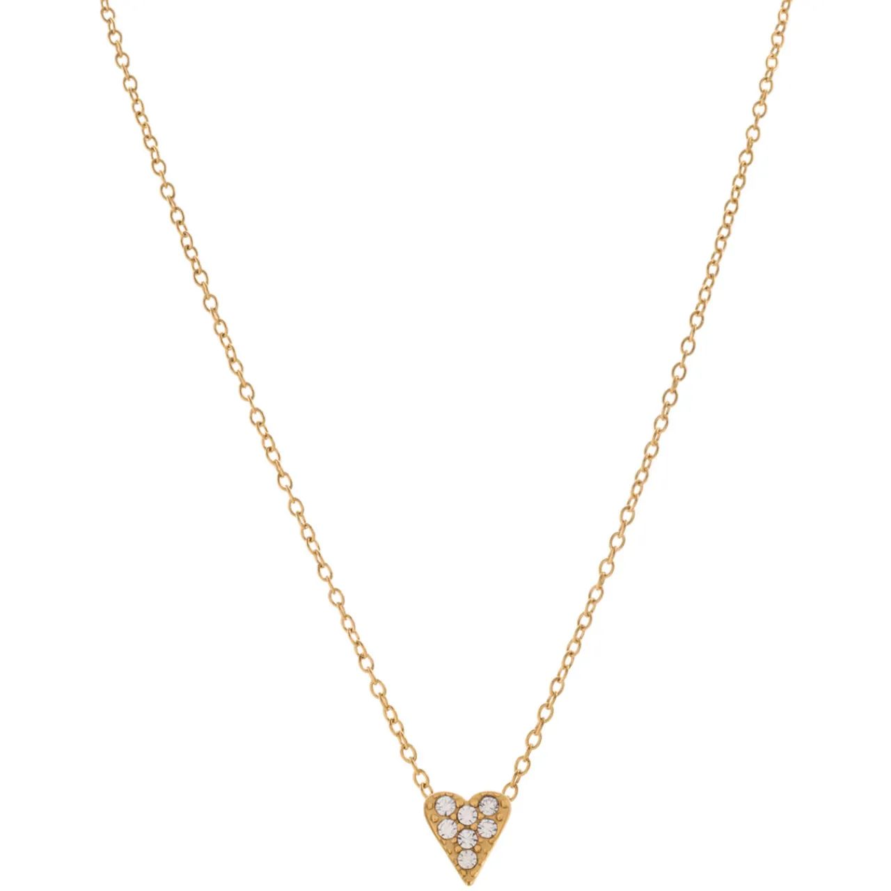 Sale Crystal Heart Pendant Necklace Women Necklaces